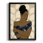 Ethnic Beauty II - Modern Framed Canvas Print