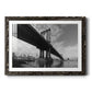 Manhattan Bridge - Barnwood Framed Art Print