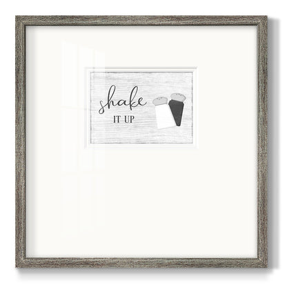 Shake It Up Premium Framed Print Double Matboard