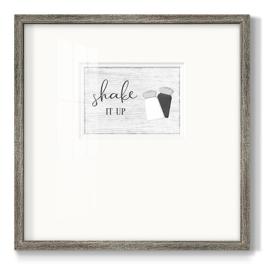 Shake It Up Premium Framed Print Double Matboard