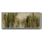 Gold City Shine - Floater Framed Canvas Print