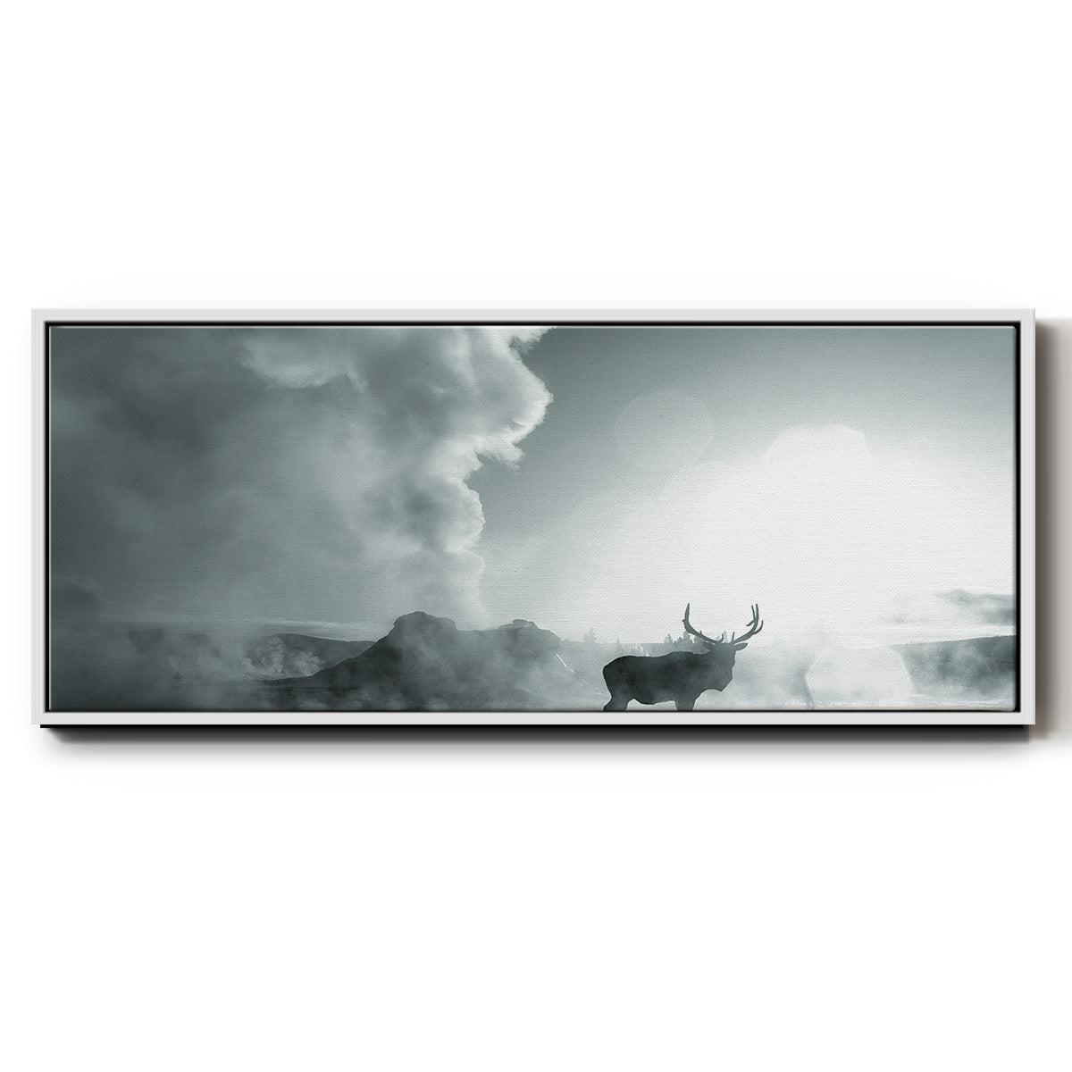 Majestic Moment - Floater Framed Canvas Print
