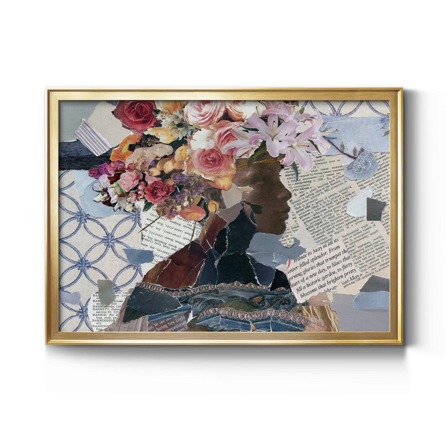 Contemplation I - Modern Framed Canvas Print
