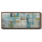 Bits and Pieces - Floater Framed Canvas Print