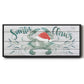 Tis the Seasun Collection D - Floater Framed Canvas Print