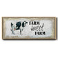 Farm Sweet Farm II - Floater Framed Canvas Print
