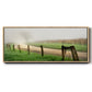 Around the Bend - Floater Framed Canvas Print