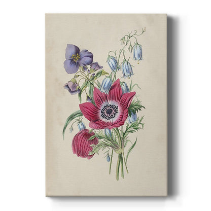 Antique Garden Bouquet I - Canvas Art Print