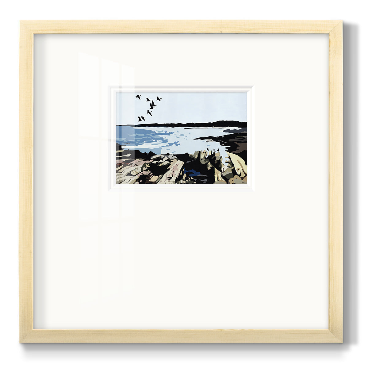 Maine Event - Double Matboard Framed Print