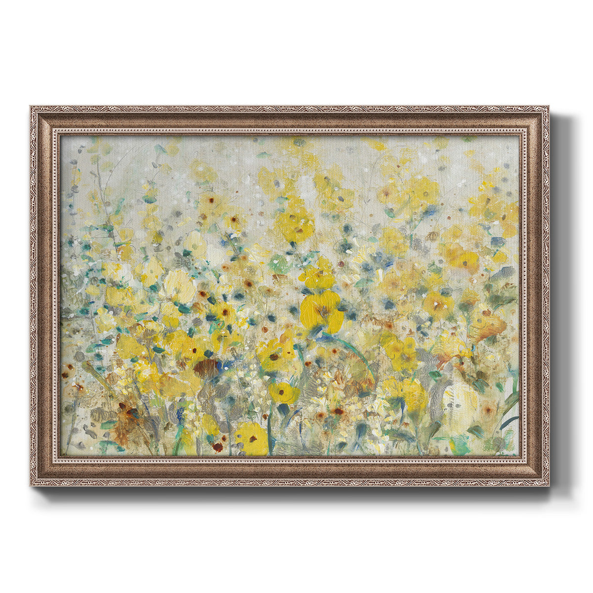 Cheerful Garden II Premium Framed Canvas- Ready to Hang