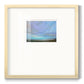 Coastal Views III Premium Framed Print Double Matboard