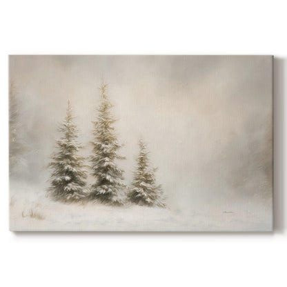Yule of Tinsel-Gold Serenade - Canvas Art Print