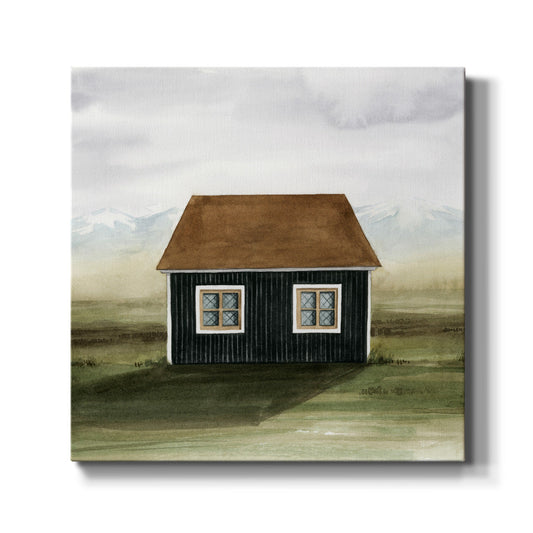 Nordic Cottage II - Canvas Art Print