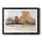 The Autumn View II - Barnwood Framed Art Print