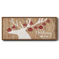 Dashing Through The Snow - Floater Framed Canvas Print