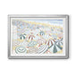 Subtle Beach - Modern Framed Art Print