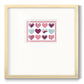 Sweet Valentine Collection A - Double Matboard Framed Print