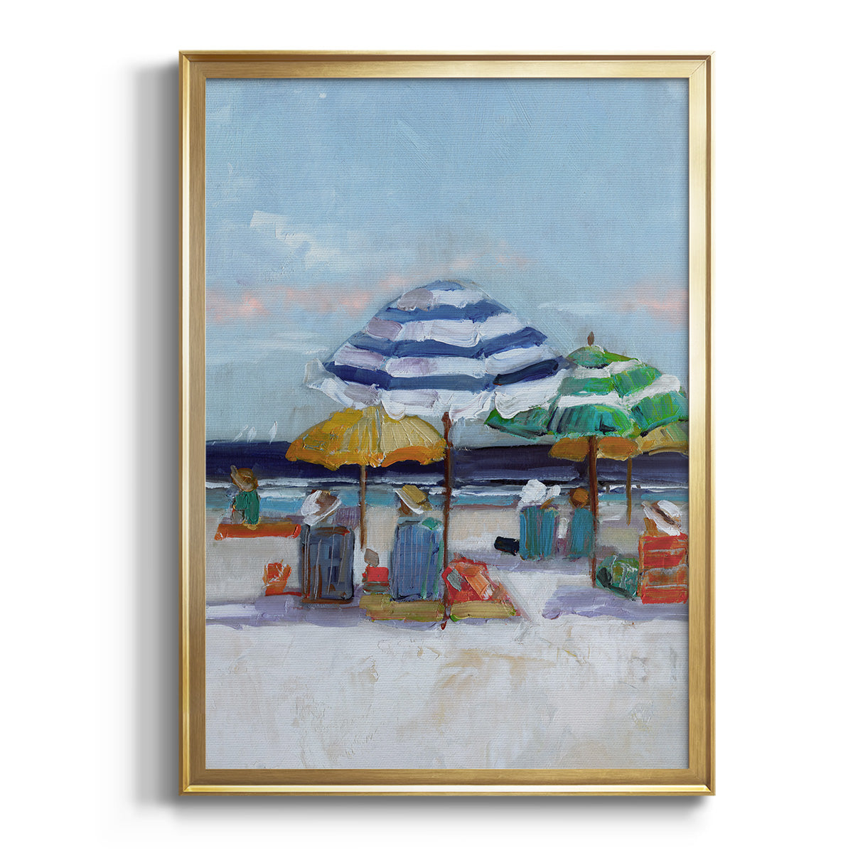 A Day Dream II - Modern Framed Canvas Print