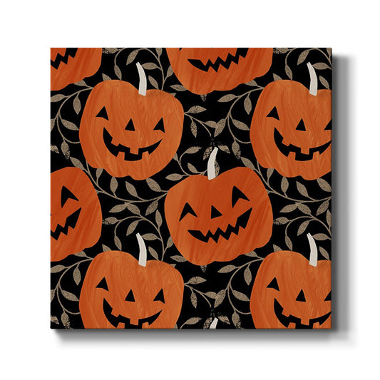 Graphic Halloween Collection G-Premium Gallery Wrapped Canvas - Ready to Hang