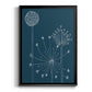 Graphic Alliums I - Modern Framed Canvas Print