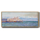 The Old Fort at Antibes, 1888 - Floater Framed Canvas Print