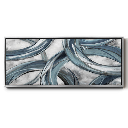 Ring Around - Floater Framed Canvas Print