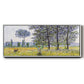 Sunlight Effect Under the Poplars, 1887 - Floater Framed Canvas Print