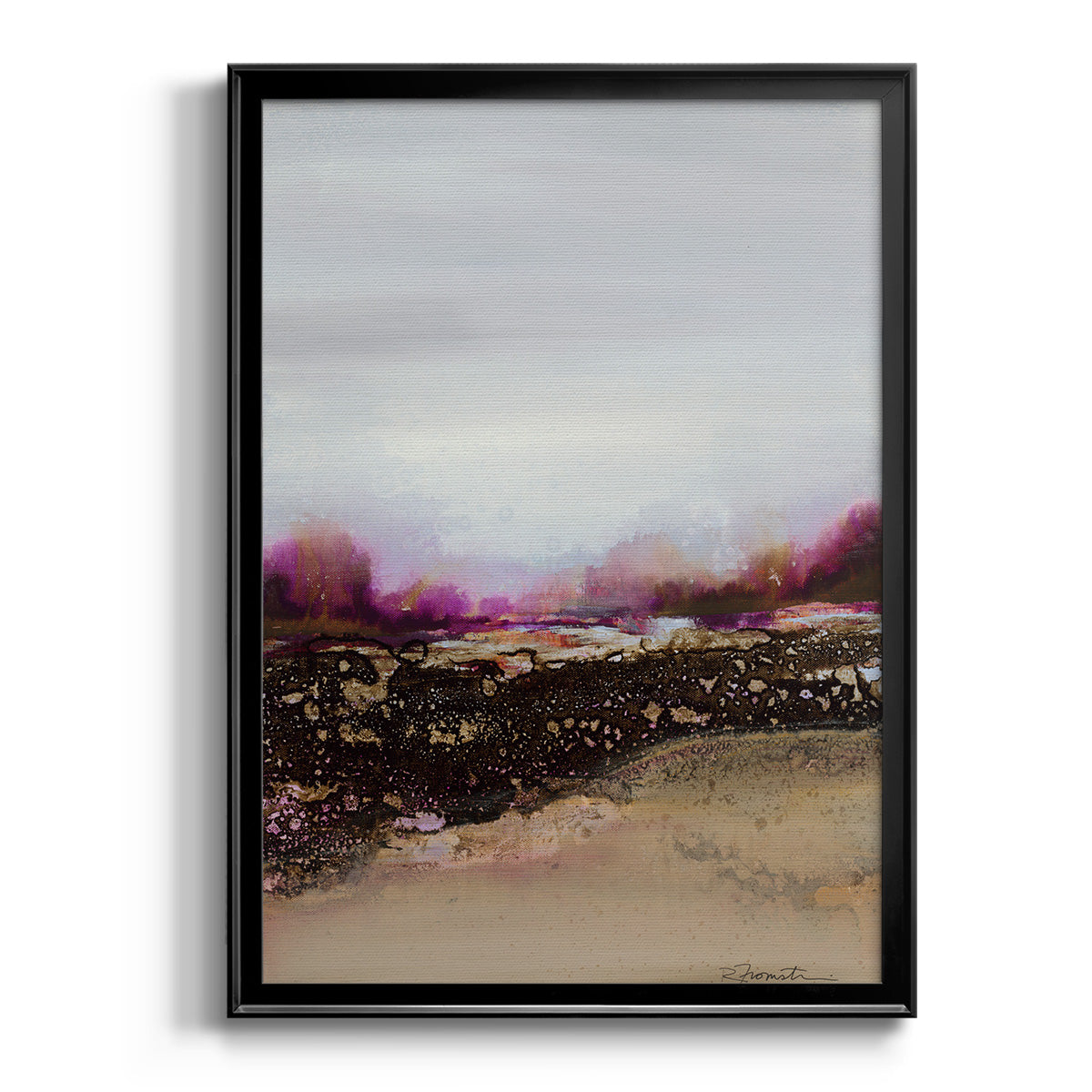 Reflections of My Mind - Modern Framed Canvas Print