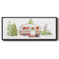 Holiday Camper II - Floater Framed Canvas Print