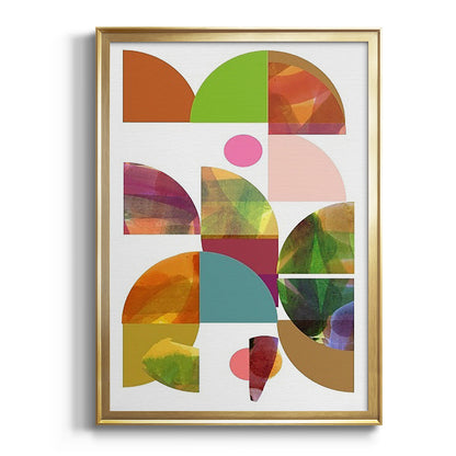 Dorset Shapes II - Modern Framed Canvas Print