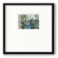 Rambling Blues - Double Matboard Framed Print