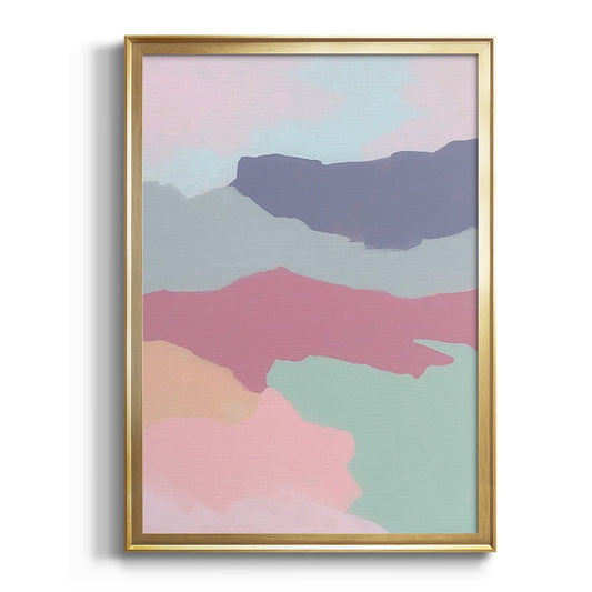 Desert Prism I - Modern Framed Canvas Print