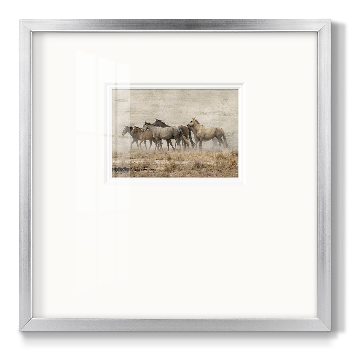 Roaming Free - Double Matboard Framed Print