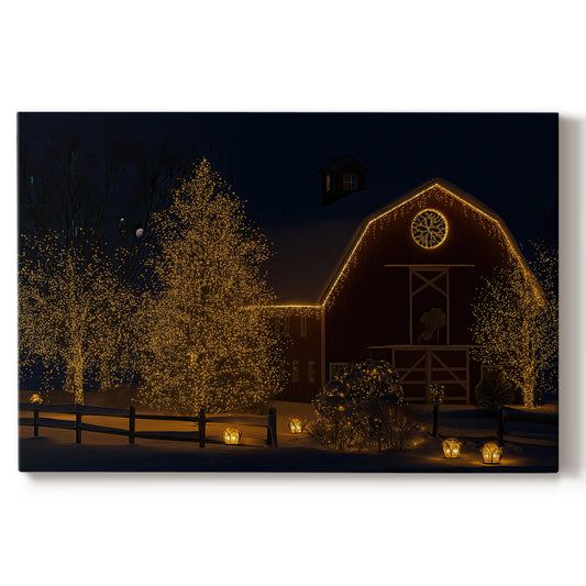 Candlelit Serenade of Morning - Canvas Art Print