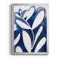 Blue Eucalyptus I - Modern Framed Canvas Print