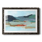 Autumn Mountains II - Barnwood Framed Art Print