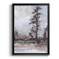 Vintage Tree Moment II - Modern Framed Canvas Print