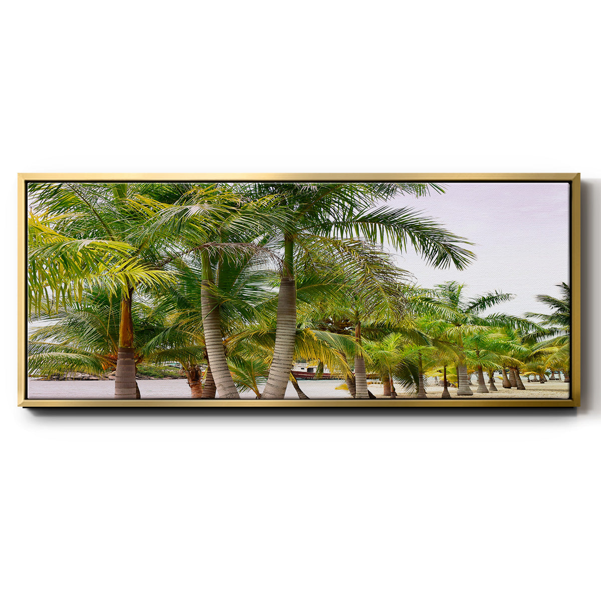 Summer Day - Floater Framed Canvas Print