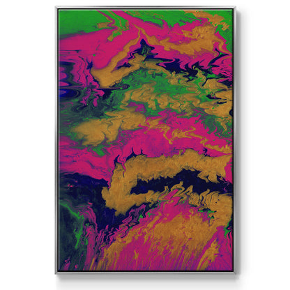 M48 - Floater Framed Canvas Print
