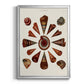 Spiral Shell Formation IV - Modern Framed Canvas Print