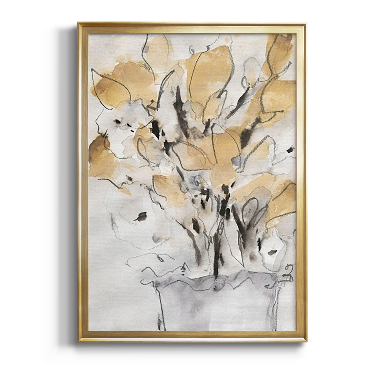Seasonal Gatherings I - Modern Framed Canvas Print