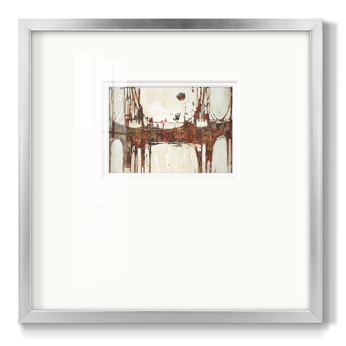 Building Bridges Premium Framed Print Double Matboard