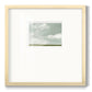 Gray Stone Sky II Premium Framed Print Double Matboard