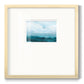 Azure Rising III Premium Framed Print Double Matboard