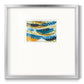 Feathery I - Double Matboard Framed Print
