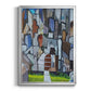 Chicago Grant Park - Modern Framed Canvas Print