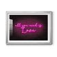 Neon Love I - Modern Framed Art Print