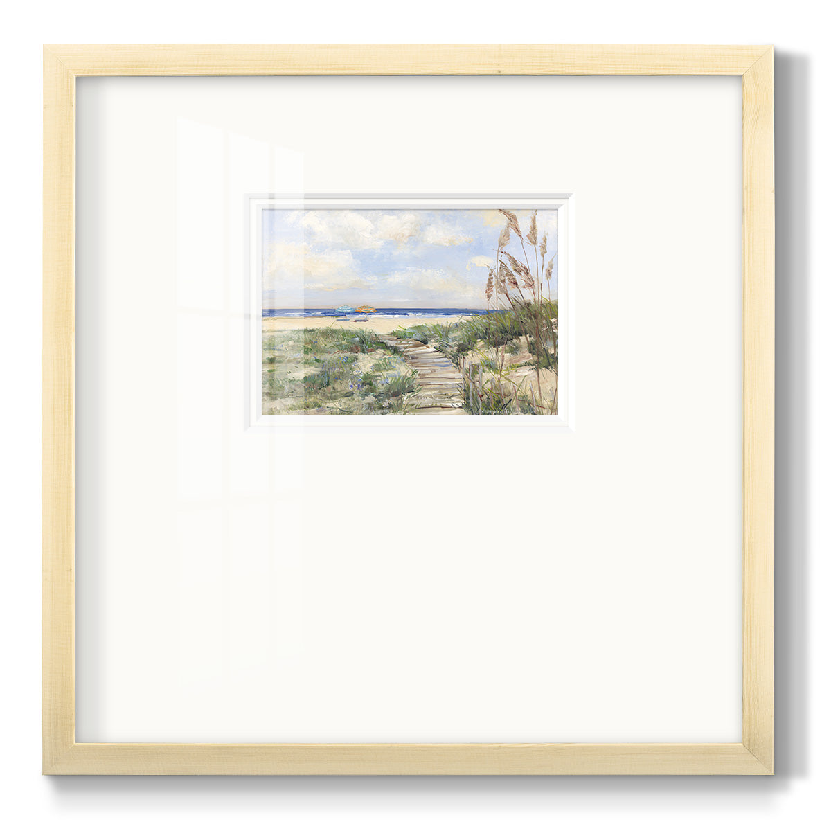 Summer Seas - Double Matboard Framed Print