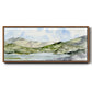 Serene Mountains I - Floater Framed Canvas Print