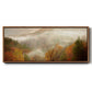 Photography Study Autumn Mist - Floater Framed Canvas Print